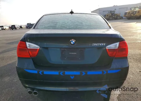 2007 BMW 328 I from USA, damaged, VIN WBAVA33567KX80710